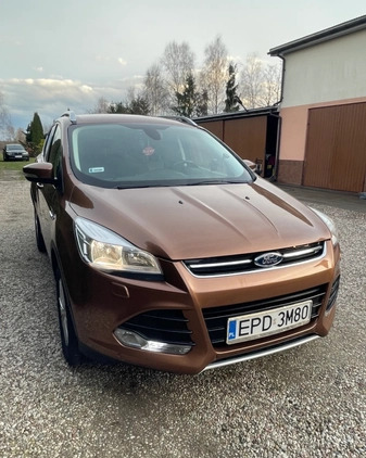 Ford Kuga cena 52000 przebieg: 106000, rok produkcji 2014 z Poddębice małe 56